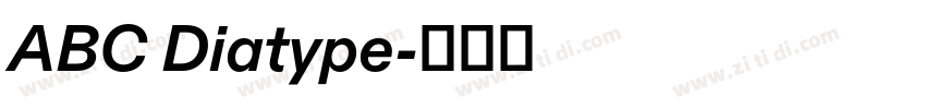 ABC Diatype字体转换